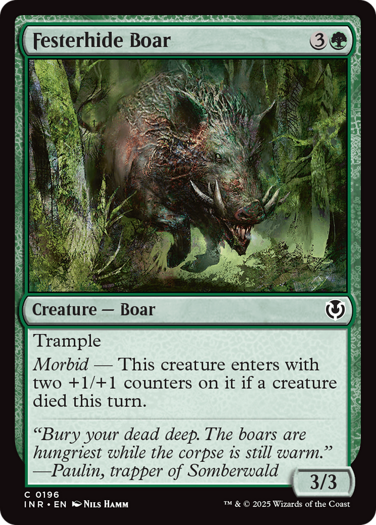 Festerhide Boar [Innistrad Remastered] | RetroPlay Games