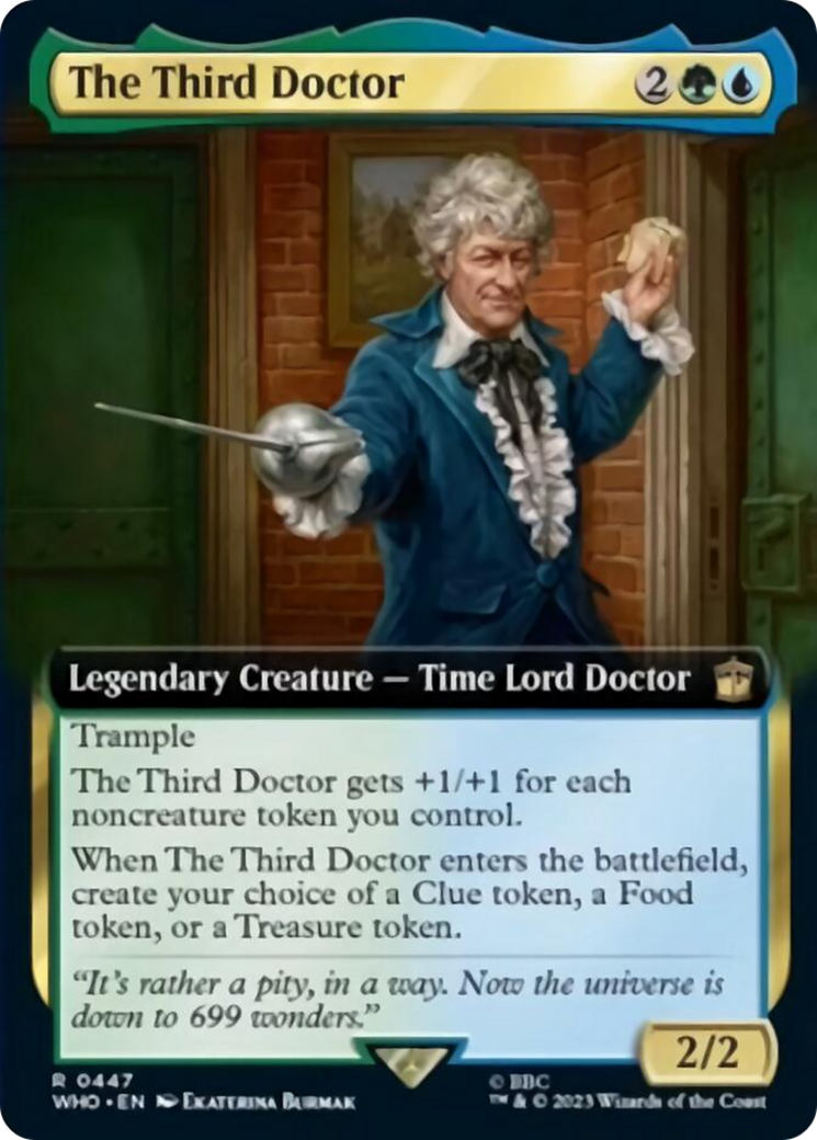 The Third Doctor (Extended Art) [Doctor Who] | RetroPlay Games