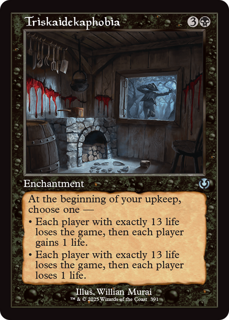 Triskaidekaphobia (Retro Frame) [Innistrad Remastered] | RetroPlay Games