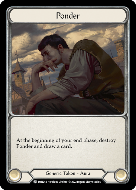 Ponder [DYN244] (Dynasty)  Rainbow Foil | RetroPlay Games