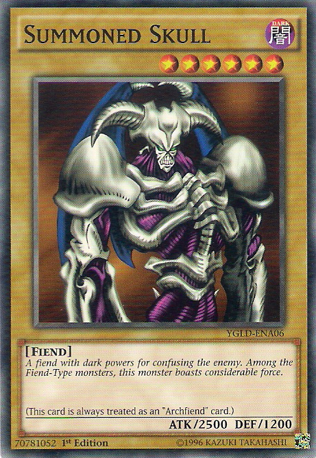 Summoned Skull [YGLD-ENA06] Common | RetroPlay Games