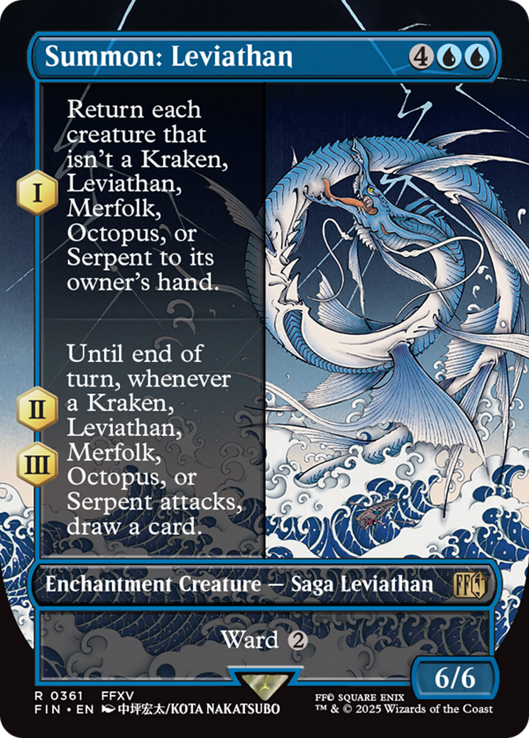 Summon: Leviathan (Borderless) [FINAL FANTASY] | RetroPlay Games