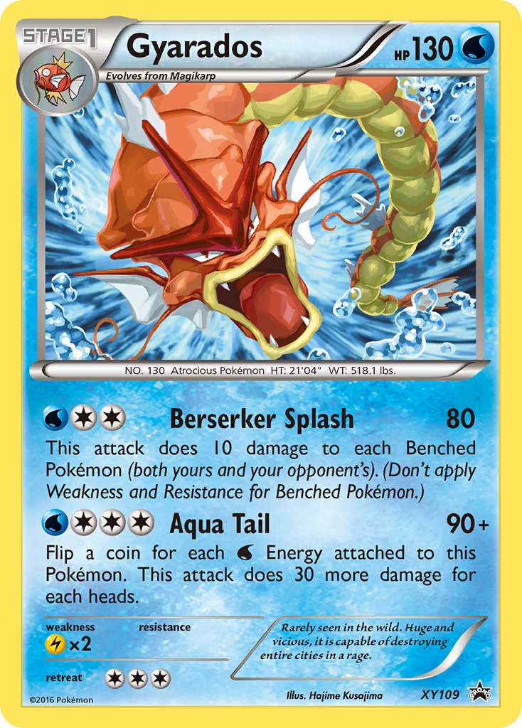 Gyarados (XY109) [XY: Black Star Promos] | RetroPlay Games