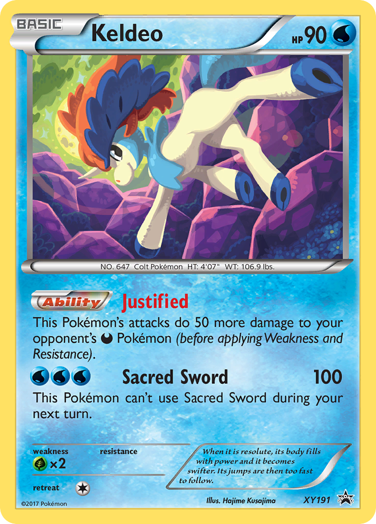 Keldeo (XY191) [XY: Black Star Promos] | RetroPlay Games