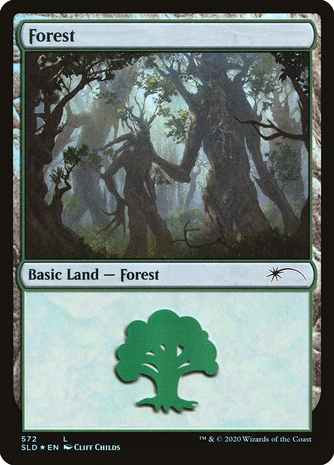 Forest (Tree Hugging) (572) [Secret Lair Drop Promos] | RetroPlay Games