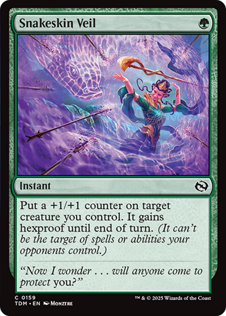 Snakeskin Veil [Tarkir: Dragonstorm] | RetroPlay Games