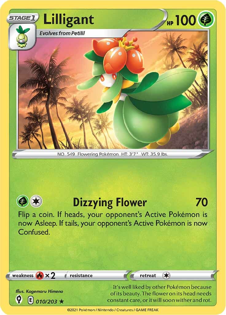 Lilligant (010/203) [Sword & Shield: Evolving Skies] | RetroPlay Games