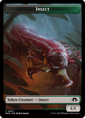 Eldrazi Spawn // Insect (0027) Double-Sided Token [Modern Horizons 3 Tokens] | RetroPlay Games