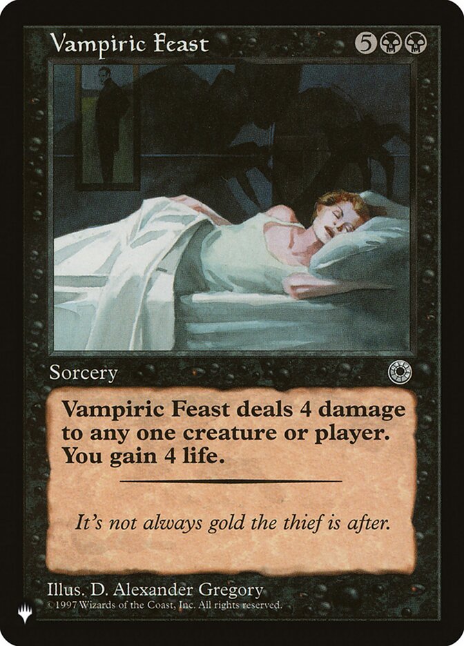 Vampiric Feast [The List] | RetroPlay Games