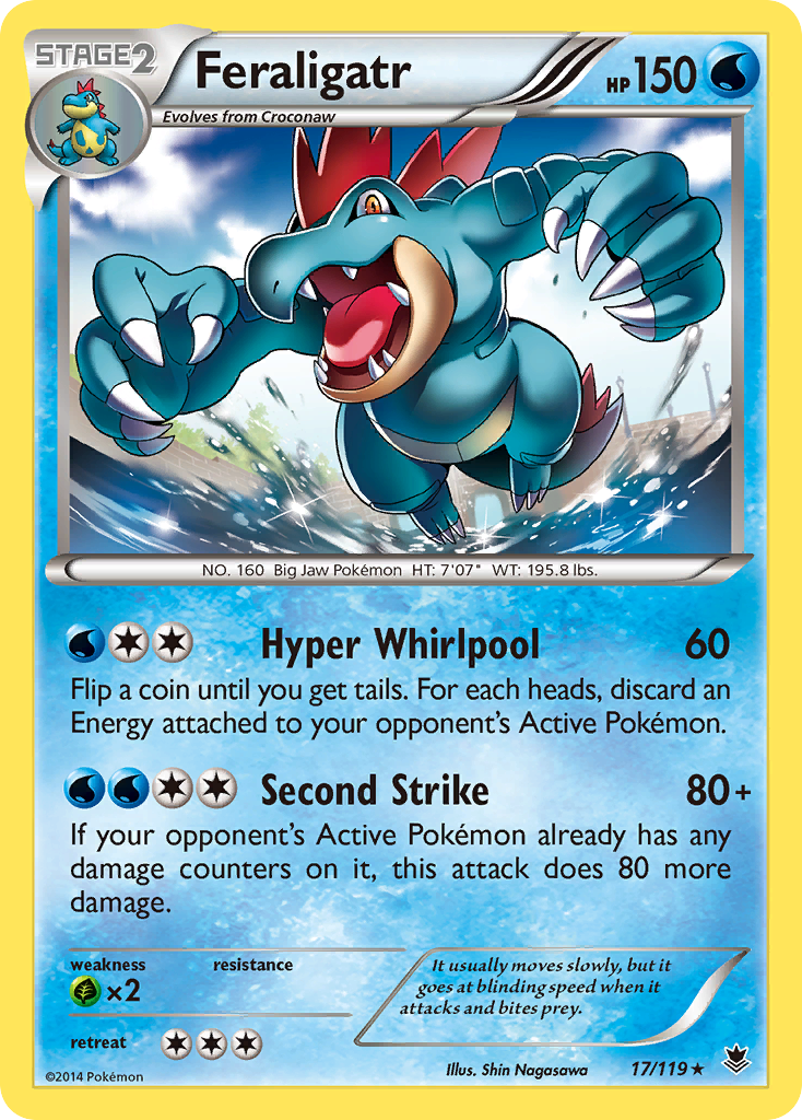 Feraligatr (17/119) [XY: Phantom Forces] | RetroPlay Games