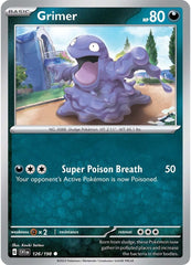 Grimer (126/198) [Scarlet & Violet: Base Set] | RetroPlay Games