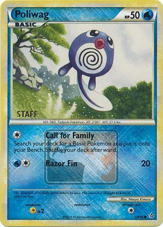 Poliwag (58/95) (League Promo Staff) [HeartGold & SoulSilver: Unleashed] | RetroPlay Games