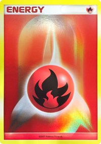 Fire Energy (2007 2008 League Promo) [League & Championship Cards] | RetroPlay Games