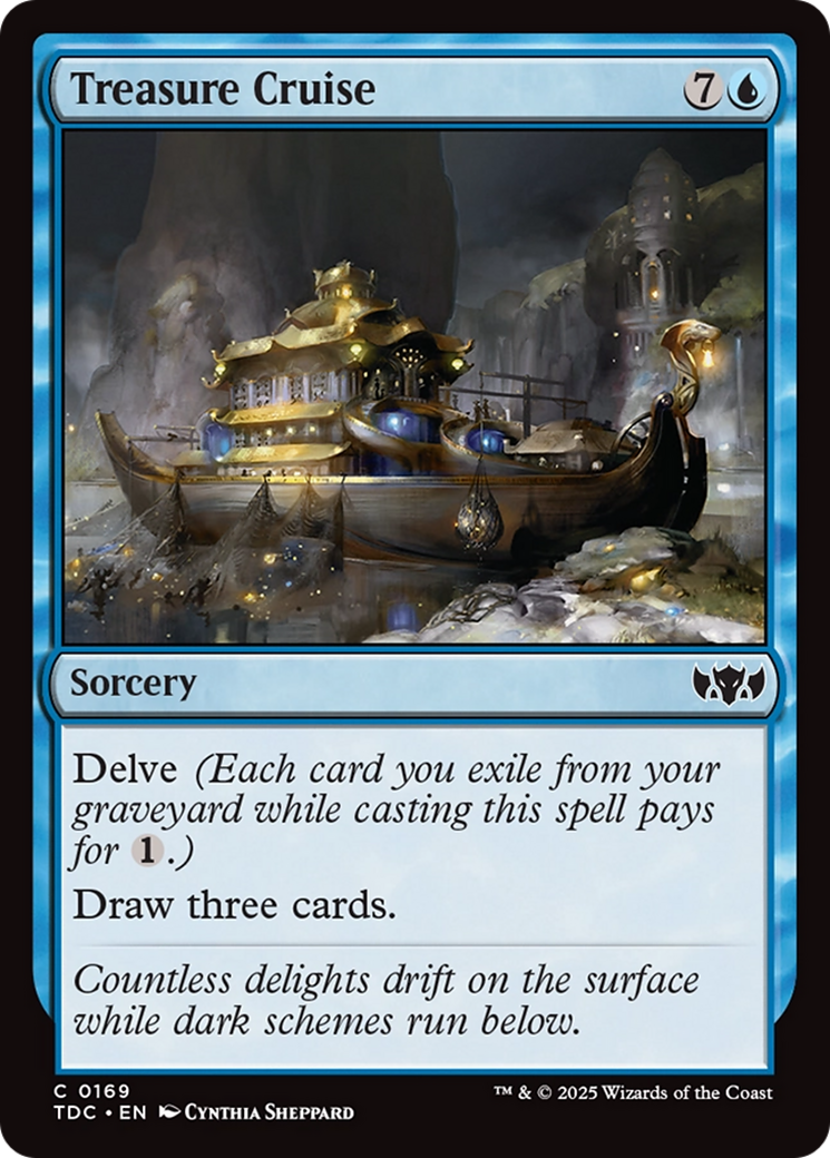 Treasure Cruise [Tarkir: Dragonstorm Commander] | RetroPlay Games