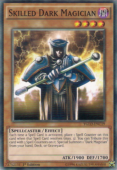 Skilled Dark Magician [YGLD-ENC19] Common | RetroPlay Games
