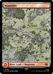 Mountain (720) (Surge Foil) [The Lord of the Rings: Tales of Middle-Earth] | RetroPlay Games