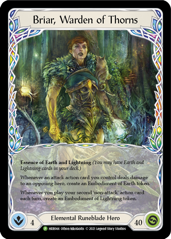 Briar, Warden of Thorns [HER044] (Promo)  Cold Foil | RetroPlay Games