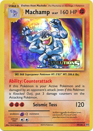 Machamp (59/108) (XY Evolutions Prerelease) [XY: Black Star Promos] | RetroPlay Games