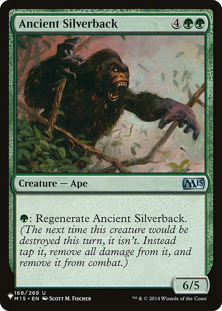 Ancient Silverback [The List Reprints] | RetroPlay Games