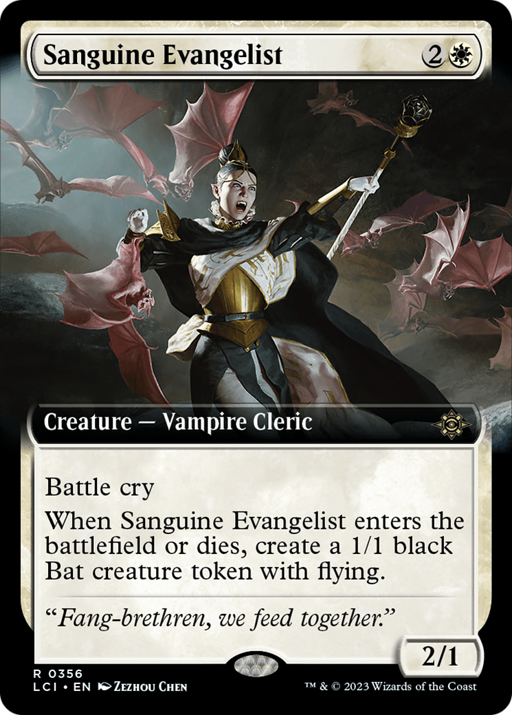 Sanguine Evangelist (Extended Art) [The Lost Caverns of Ixalan] | RetroPlay Games