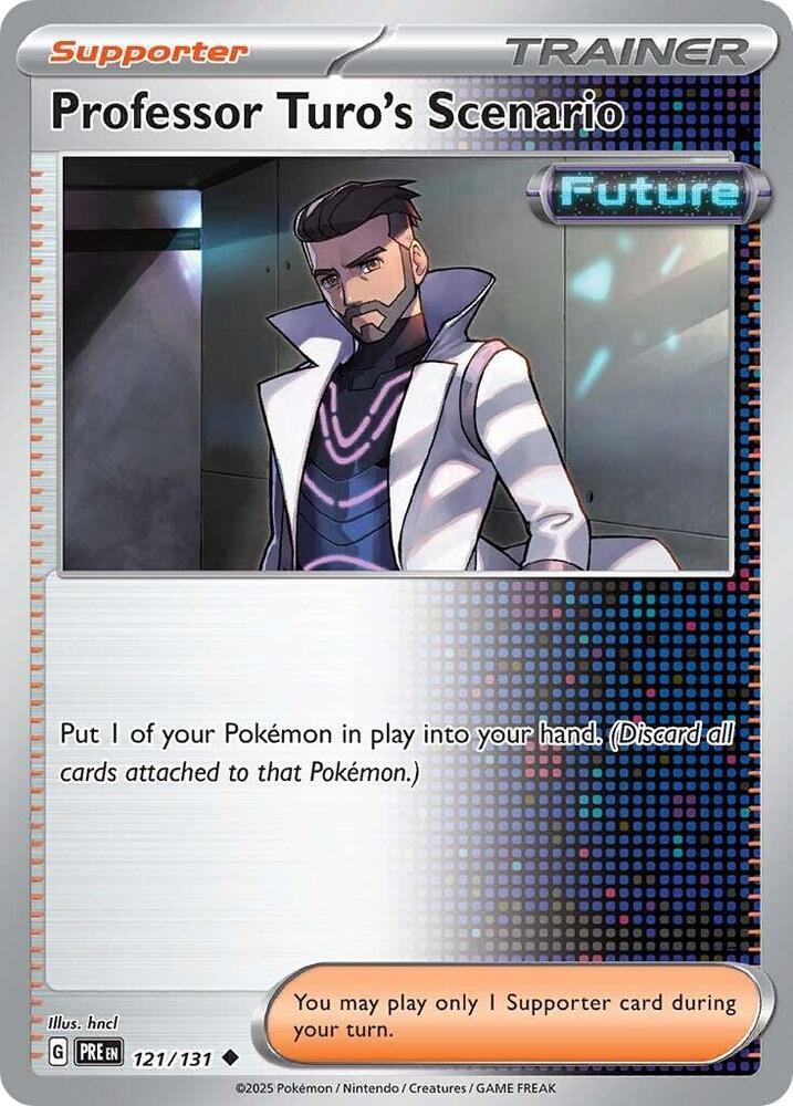 Professor Turo's Scenario (121/131) [Scarlet & Violet: Prismatic Evolutions] | RetroPlay Games