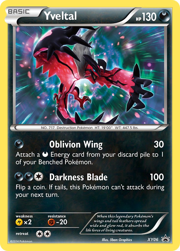 Yveltal (XY06) [XY: Black Star Promos] | RetroPlay Games