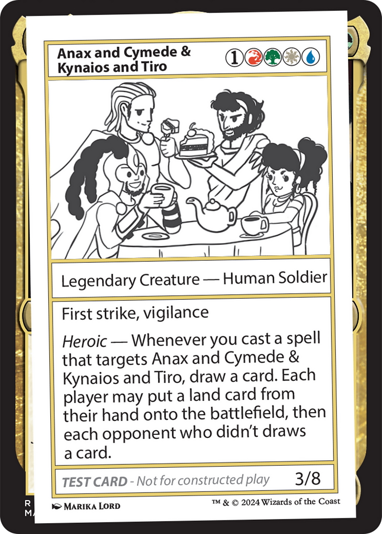 Anax and Cymede & Kynaios and Tiro [Mystery Booster 2 Playtest Cards] | RetroPlay Games