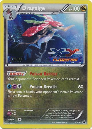 Dragalge (XY10) (Staff) [XY: Black Star Promos] | RetroPlay Games