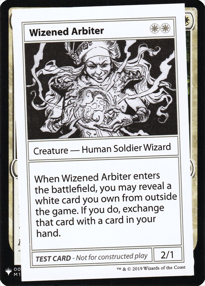 Wizened Arbiter [Mystery Booster Playtest Cards] | RetroPlay Games