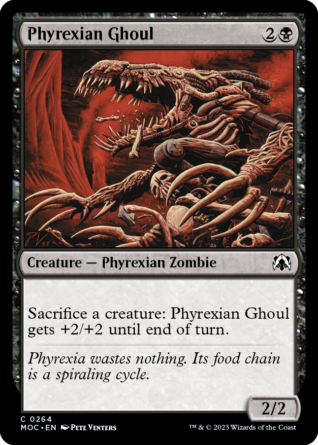 Phyrexian Ghoul [March of the Machine Commander] | RetroPlay Games