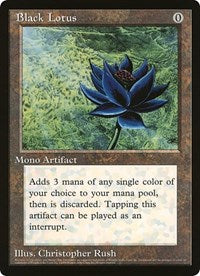 Black Lotus (Oversized) [Oversize Cards] | RetroPlay Games