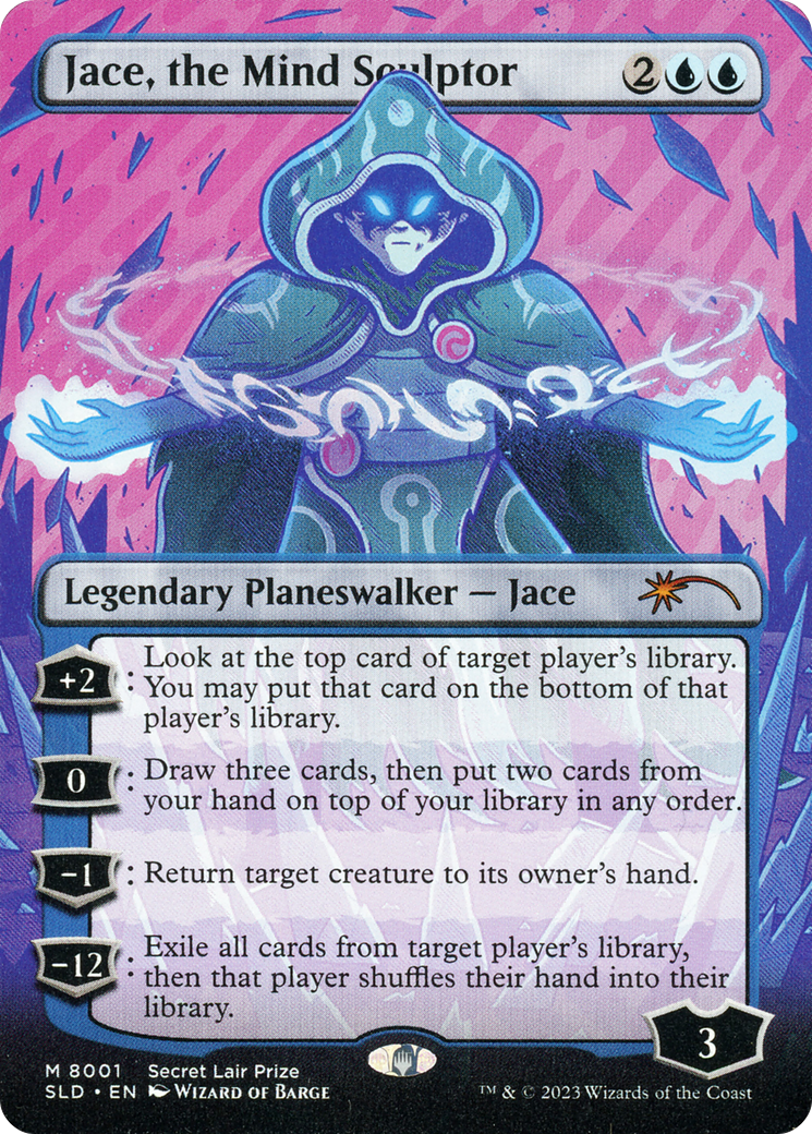 Jace, the Mind Sculptor (Borderless) [Secret Lair Drop Promos] | RetroPlay Games