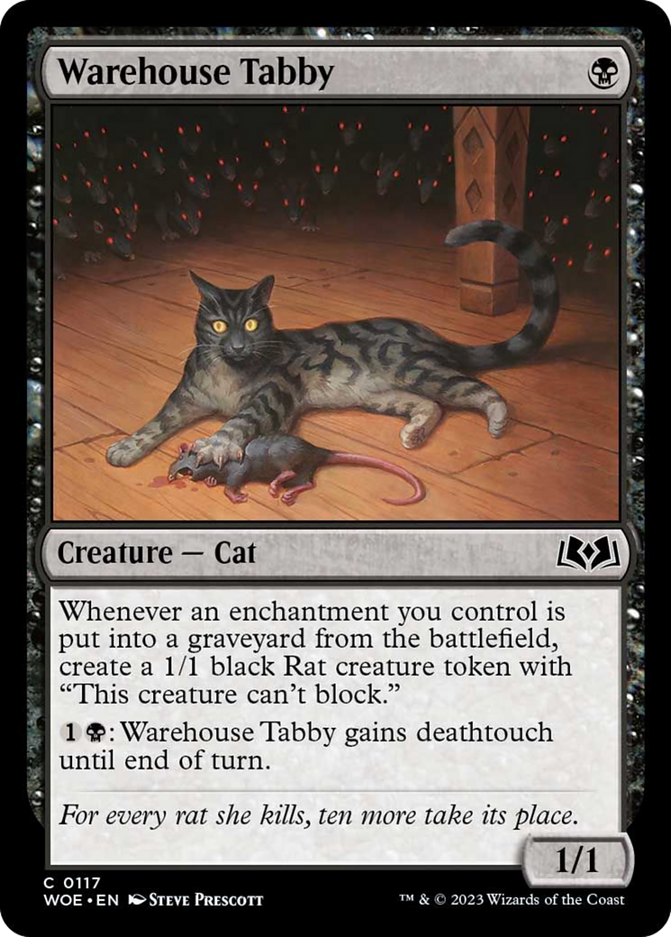 Warehouse Tabby [Wilds of Eldraine] | RetroPlay Games