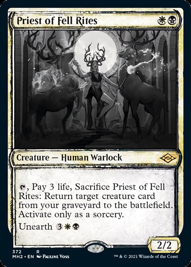 Priest of Fell Rites (Sketch) [Modern Horizons 2] | RetroPlay Games