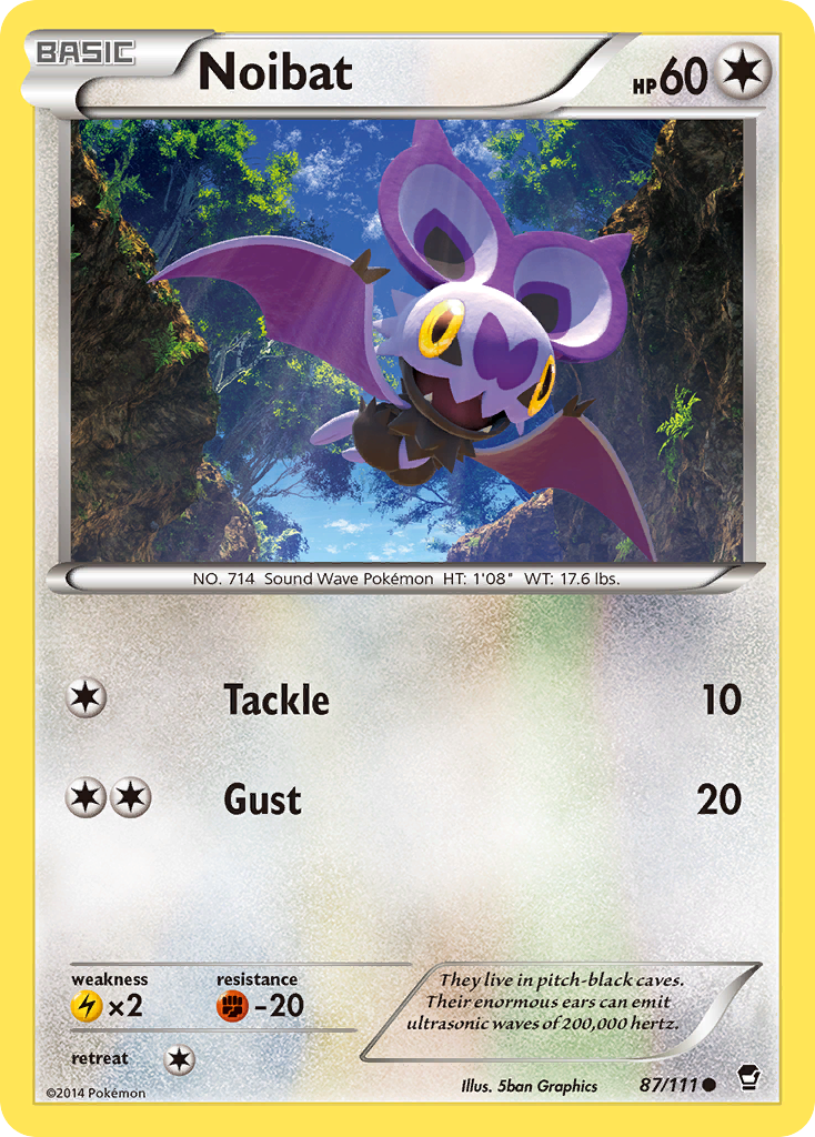 Noibat (87/111) [XY: Furious Fists] | RetroPlay Games
