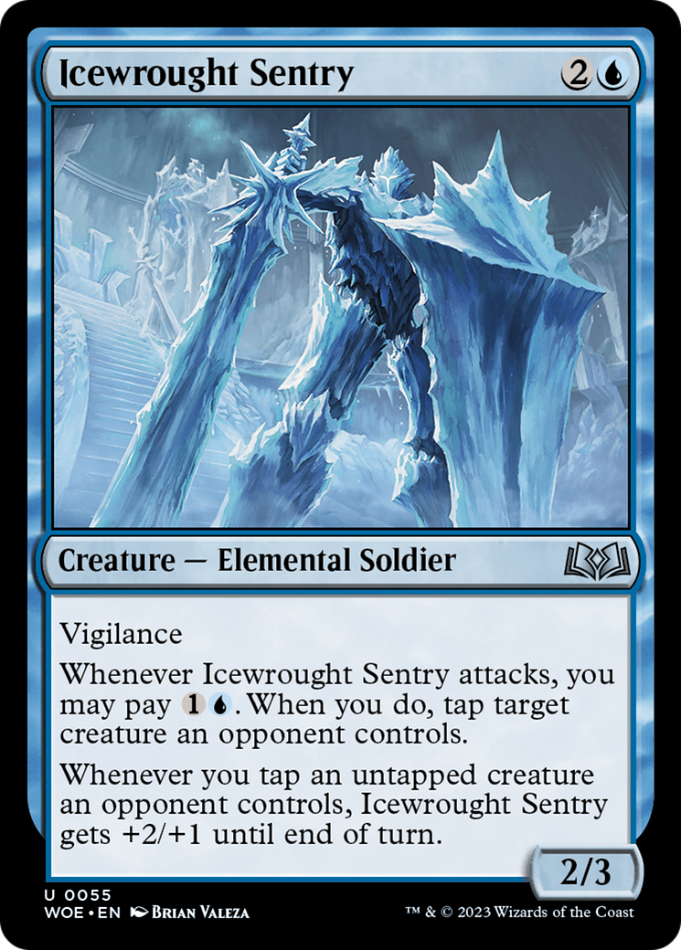 Icewrought Sentry [Wilds of Eldraine] | RetroPlay Games