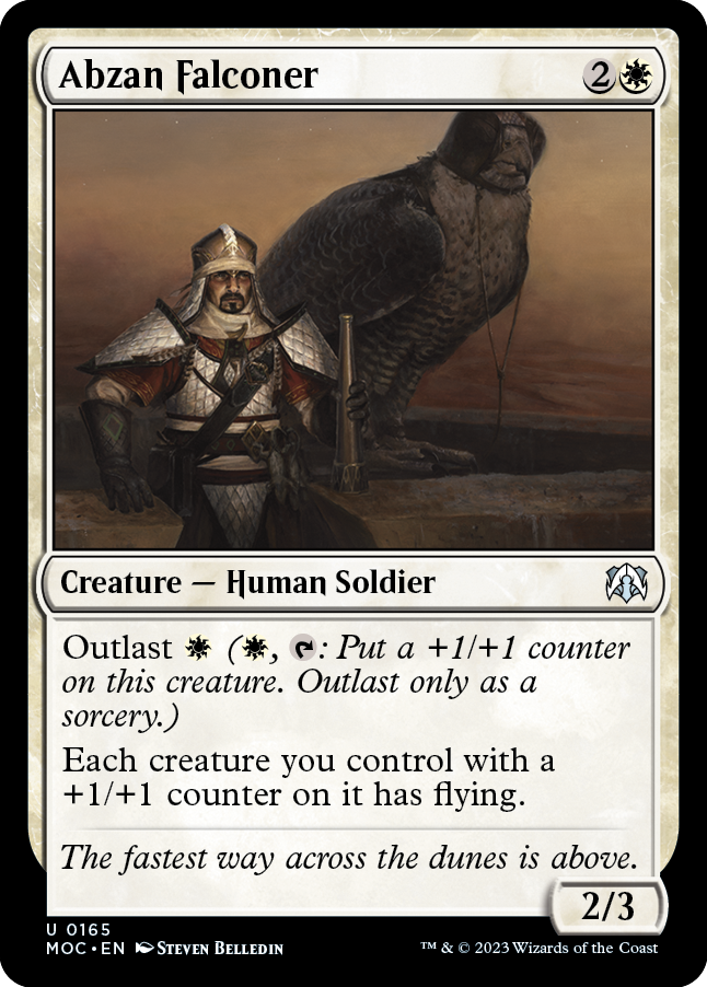 Abzan Falconer [March of the Machine Commander] | RetroPlay Games