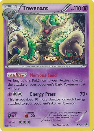 Trevenant (XY94) (Staff) [XY: Black Star Promos] | RetroPlay Games