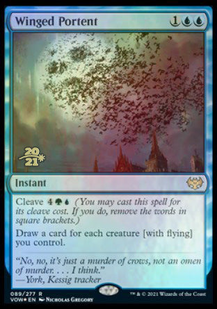 Winged Portent [Innistrad: Crimson Vow Prerelease Promos] | RetroPlay Games