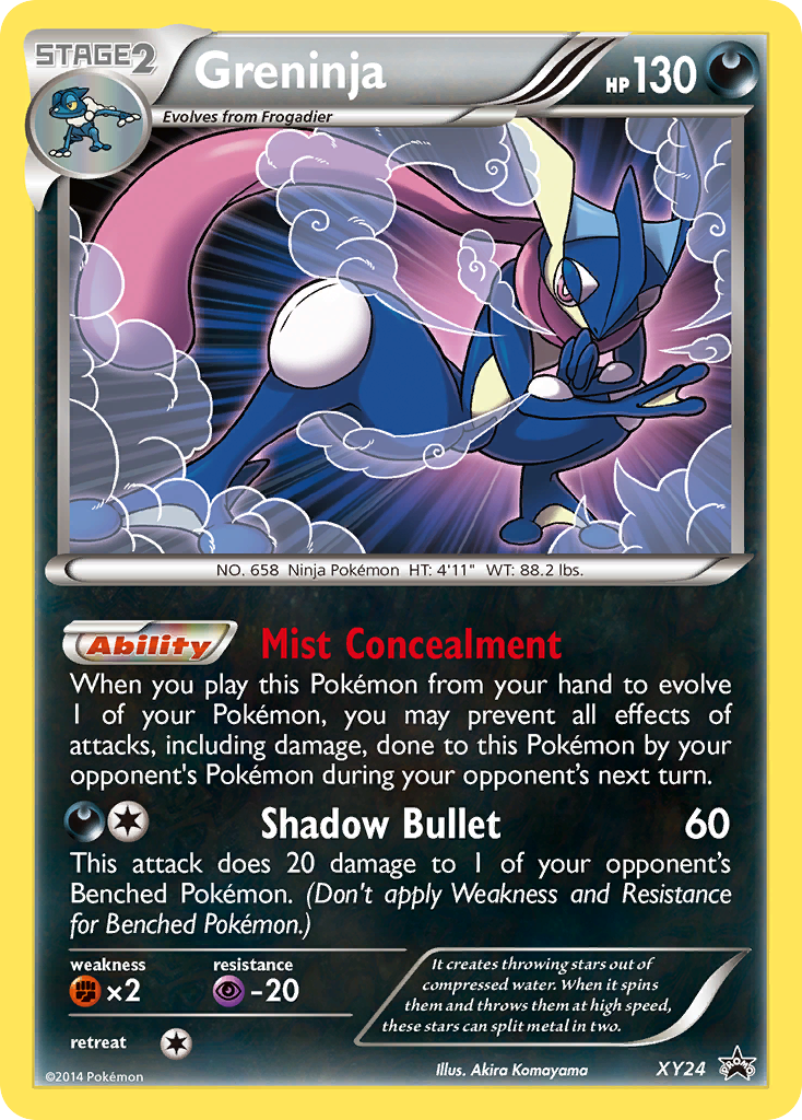 Greninja (XY24) [XY: Black Star Promos] | RetroPlay Games