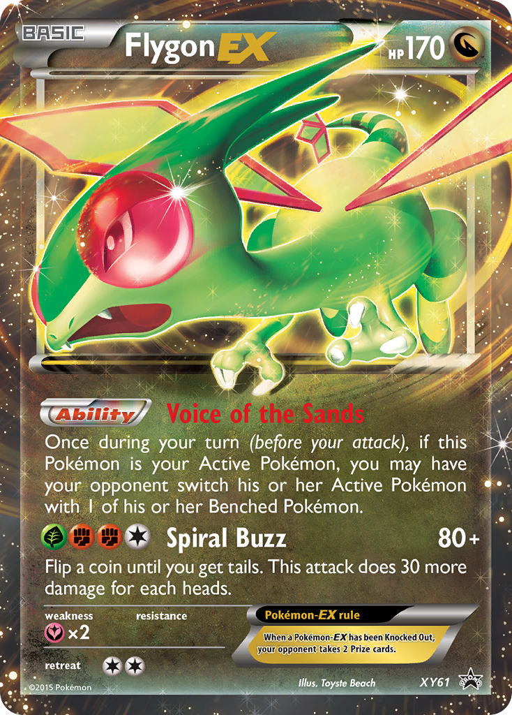 Flygon EX (XY61) [XY: Black Star Promos] | RetroPlay Games