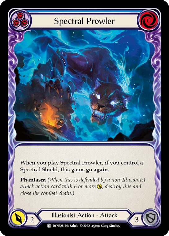 Spectral Prowler (Blue) [DYN226] (Dynasty) | RetroPlay Games