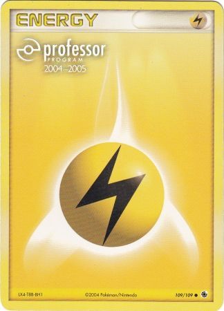 Lightning Energy (109/109) (2004 2005) [Professor Program Promos] | RetroPlay Games