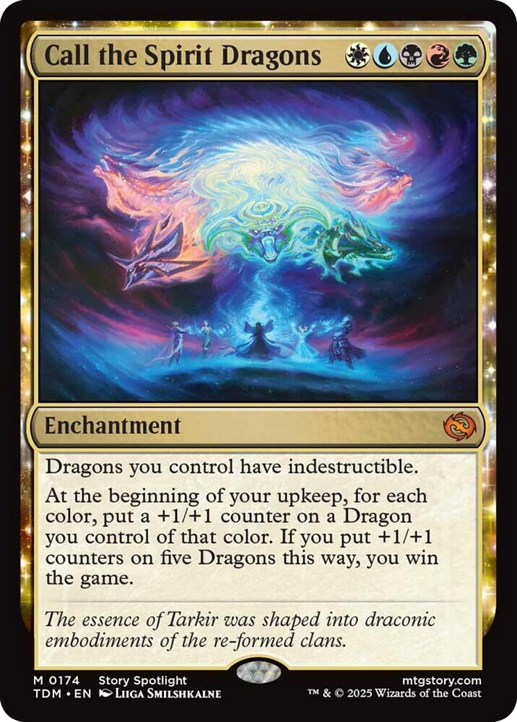 Call the Spirit Dragons [Tarkir: Dragonstorm] | RetroPlay Games