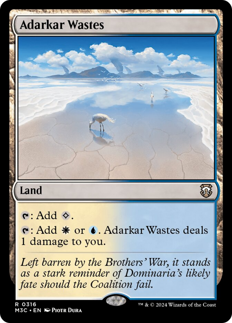 Adarkar Wastes [Modern Horizons 3 Commander] | RetroPlay Games