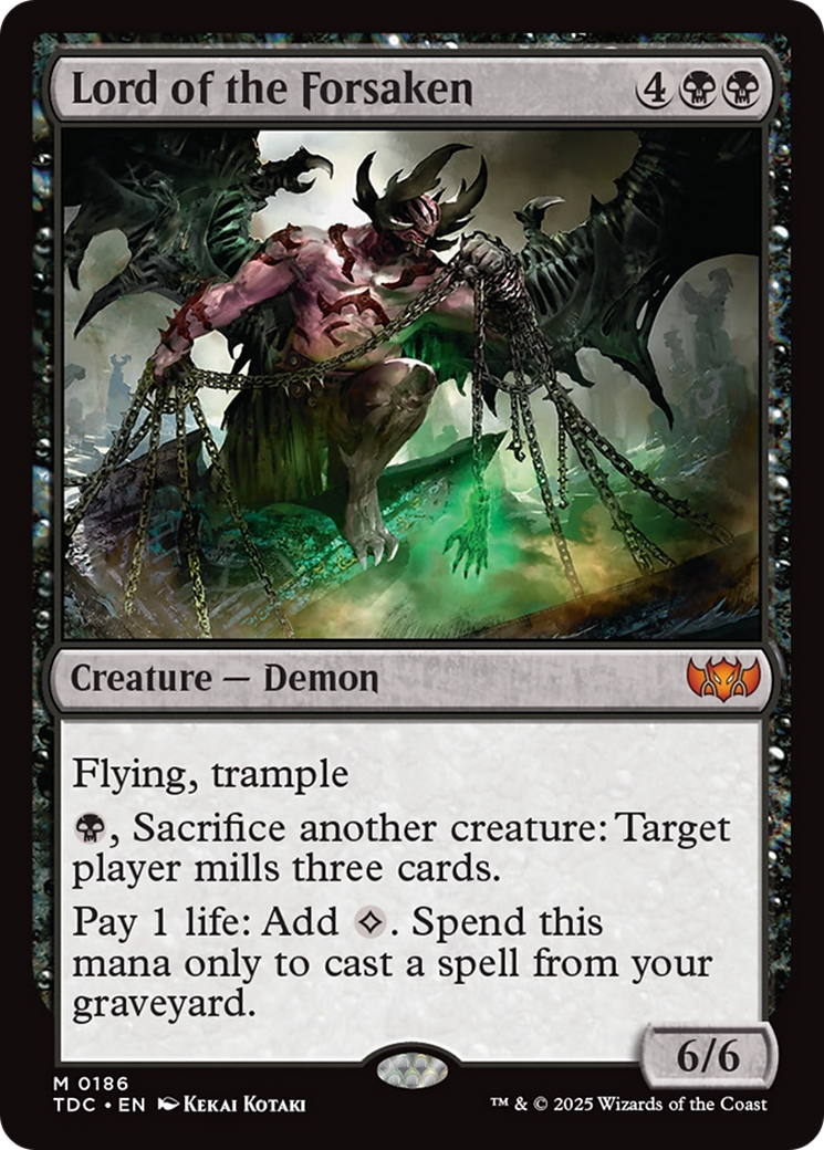 Lord of the Forsaken [Tarkir: Dragonstorm Commander] | RetroPlay Games