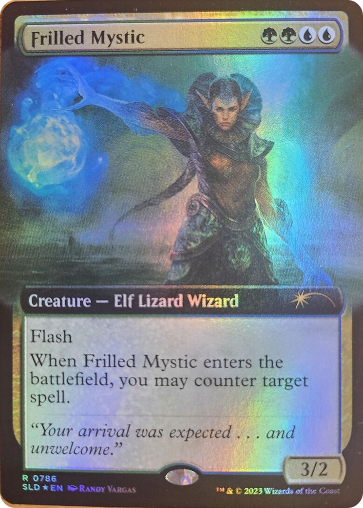 Frilled Mystic (Extended Art) [Secret Lair Drop Series] | RetroPlay Games