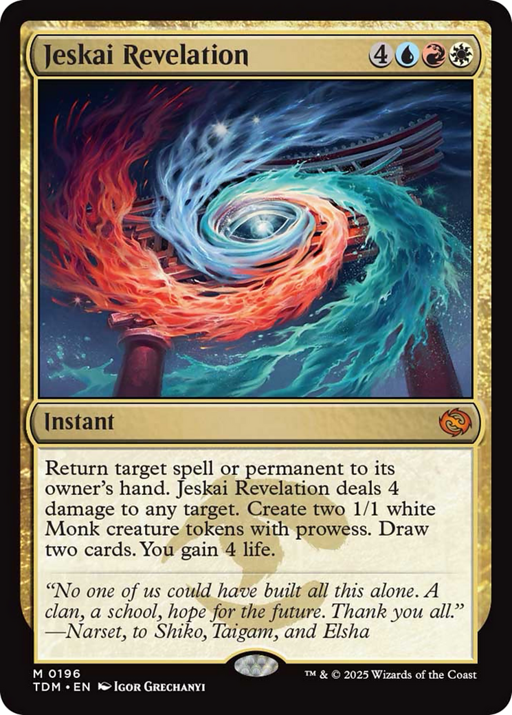 Jeskai Revelation [Tarkir: Dragonstorm] | RetroPlay Games