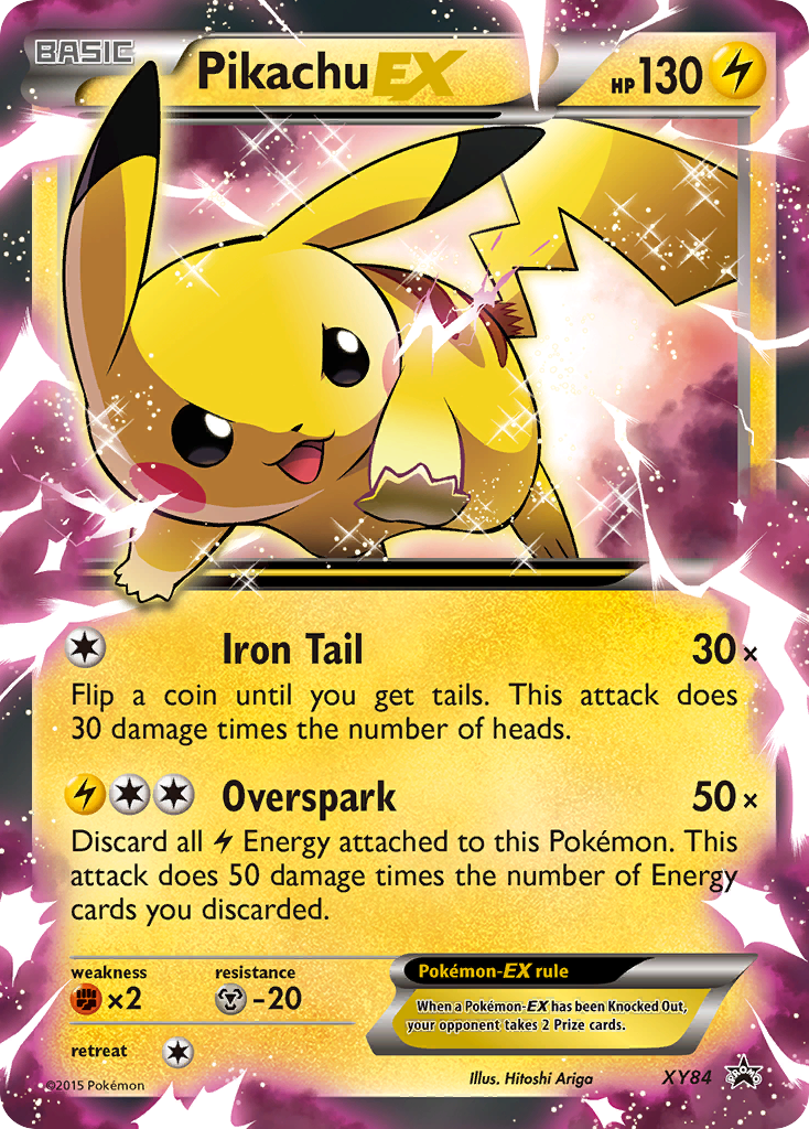 Pikachu EX (XY84) [XY: Black Star Promos] | RetroPlay Games