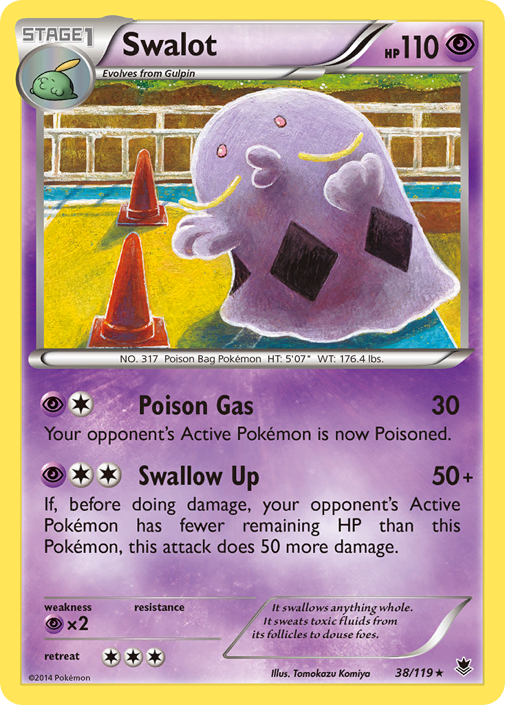 Swalot (38/119) [XY: Phantom Forces] | RetroPlay Games